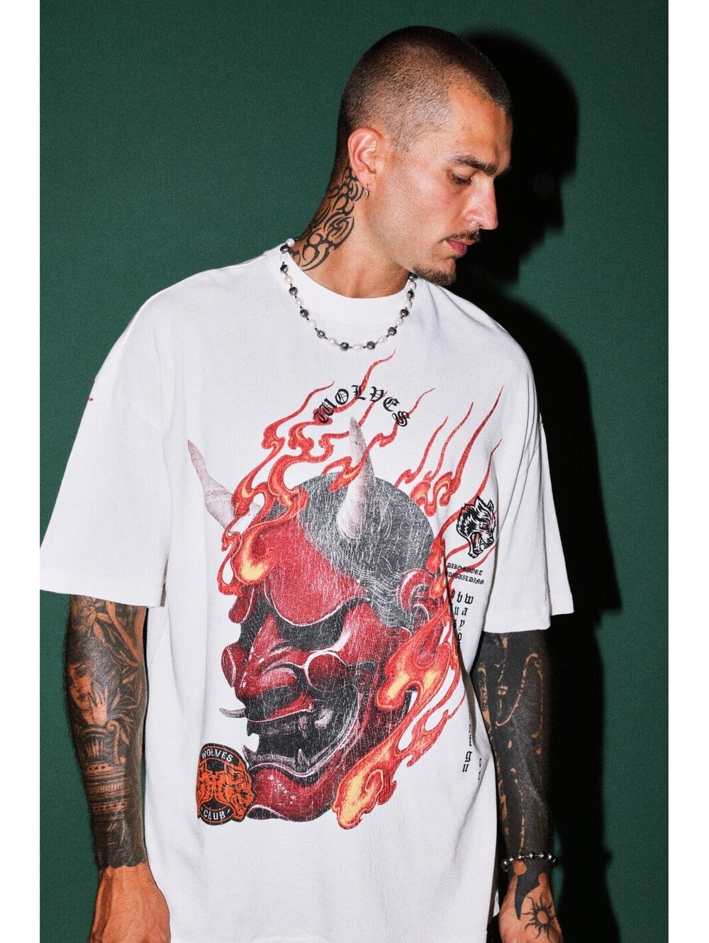 Darc Sport x Wolves Club Oni Inferno in Cream (S)